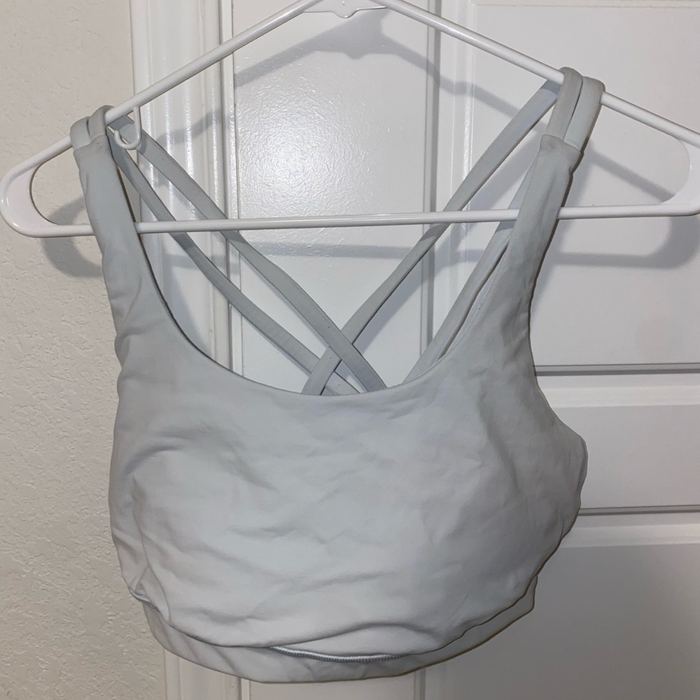 Light Blue Lululemon Energy Bra